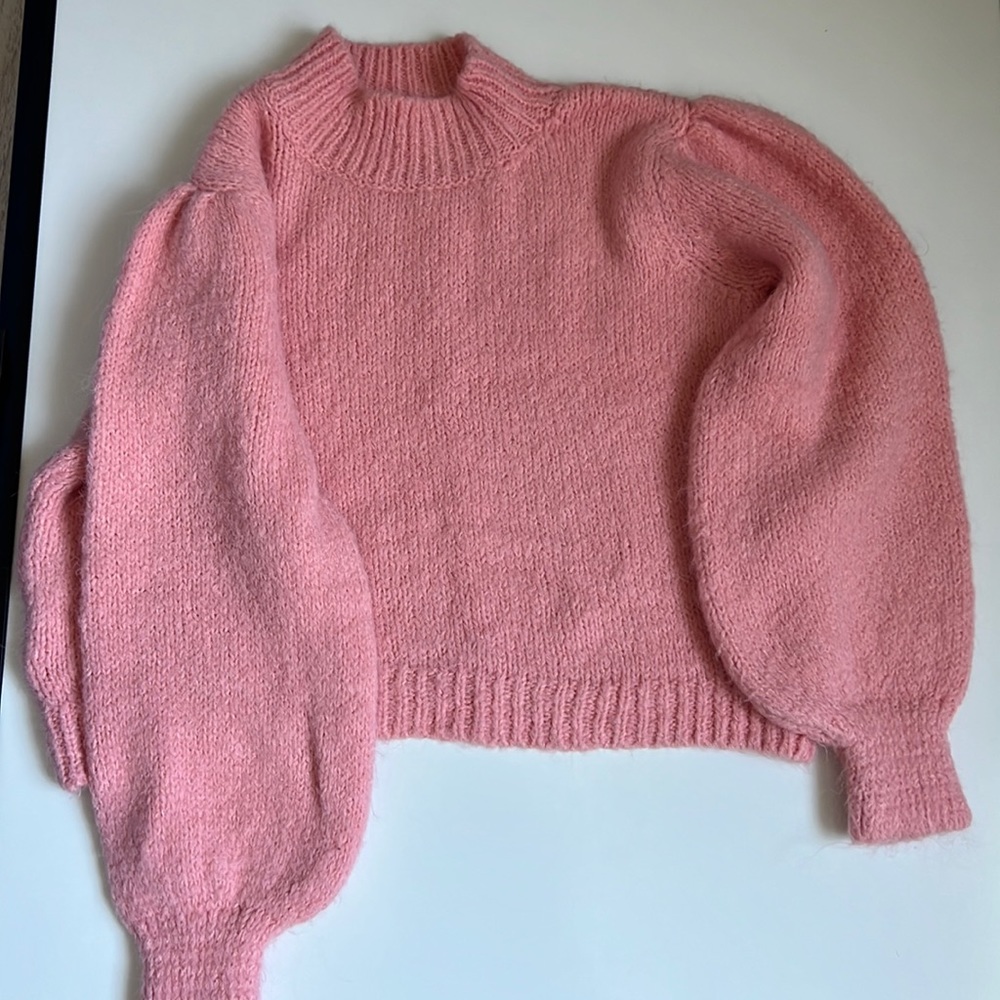 Pink sweater